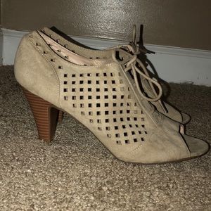 FXXII Suede Heels SOLD